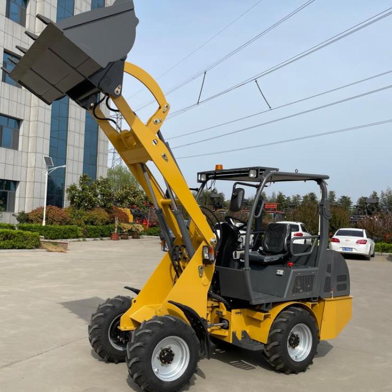 1Ton Mini Compact Electric Front End Loaders Manufacture and 1Ton Mini